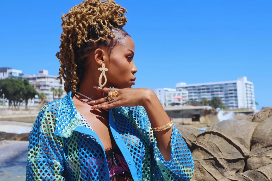 Beautiful African woman