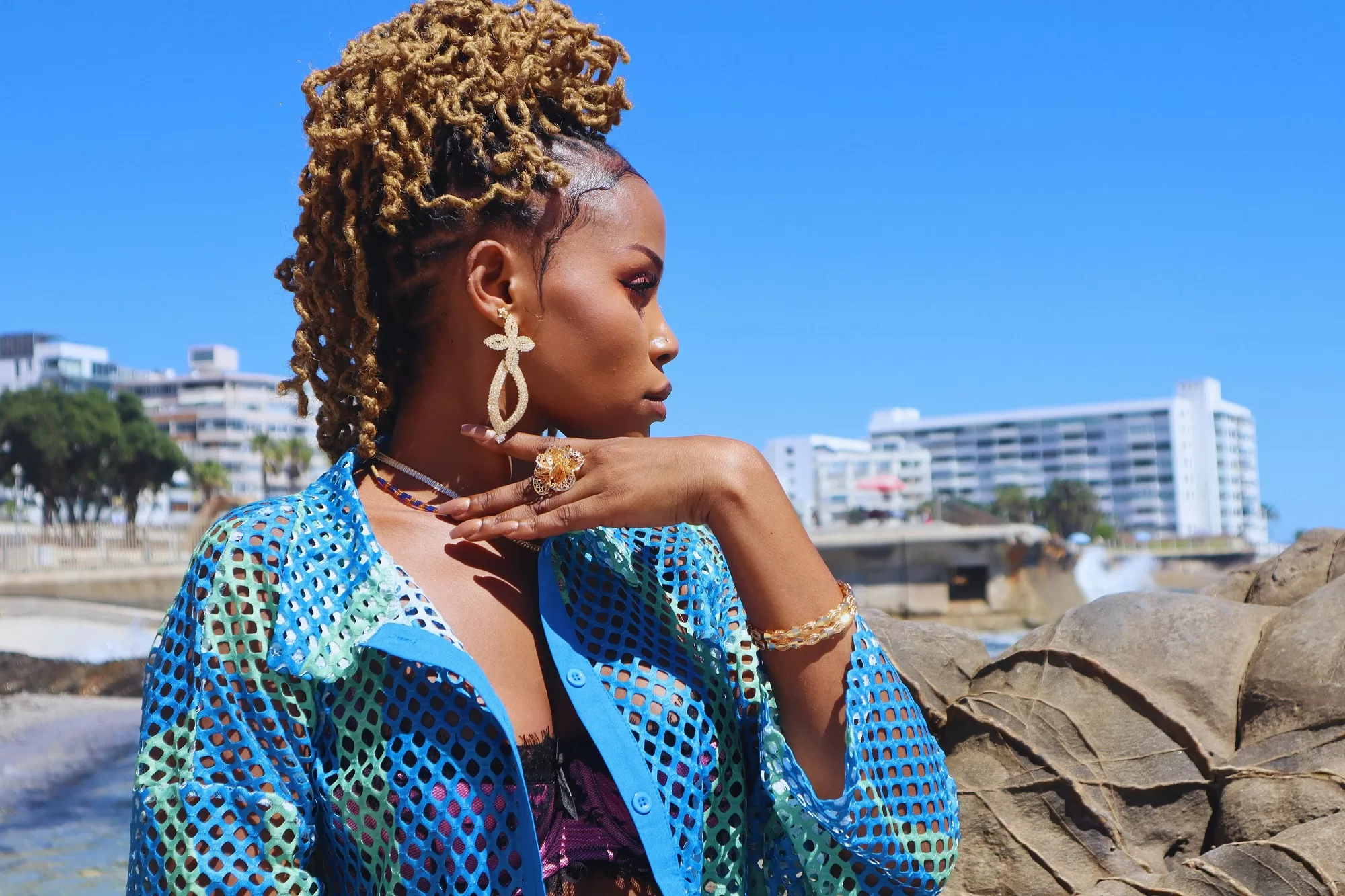 Beautiful African woman