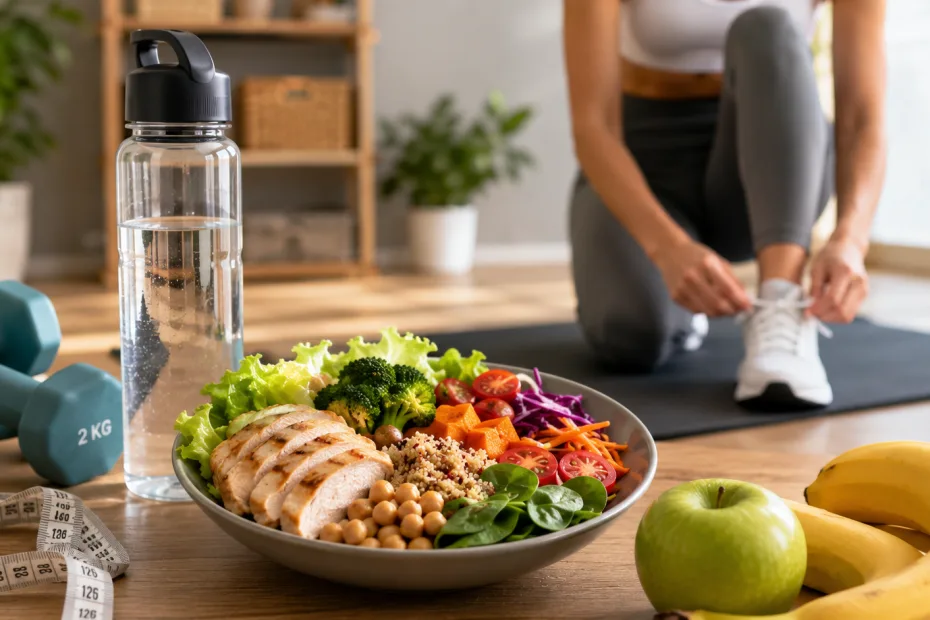Healthy diet and exercise