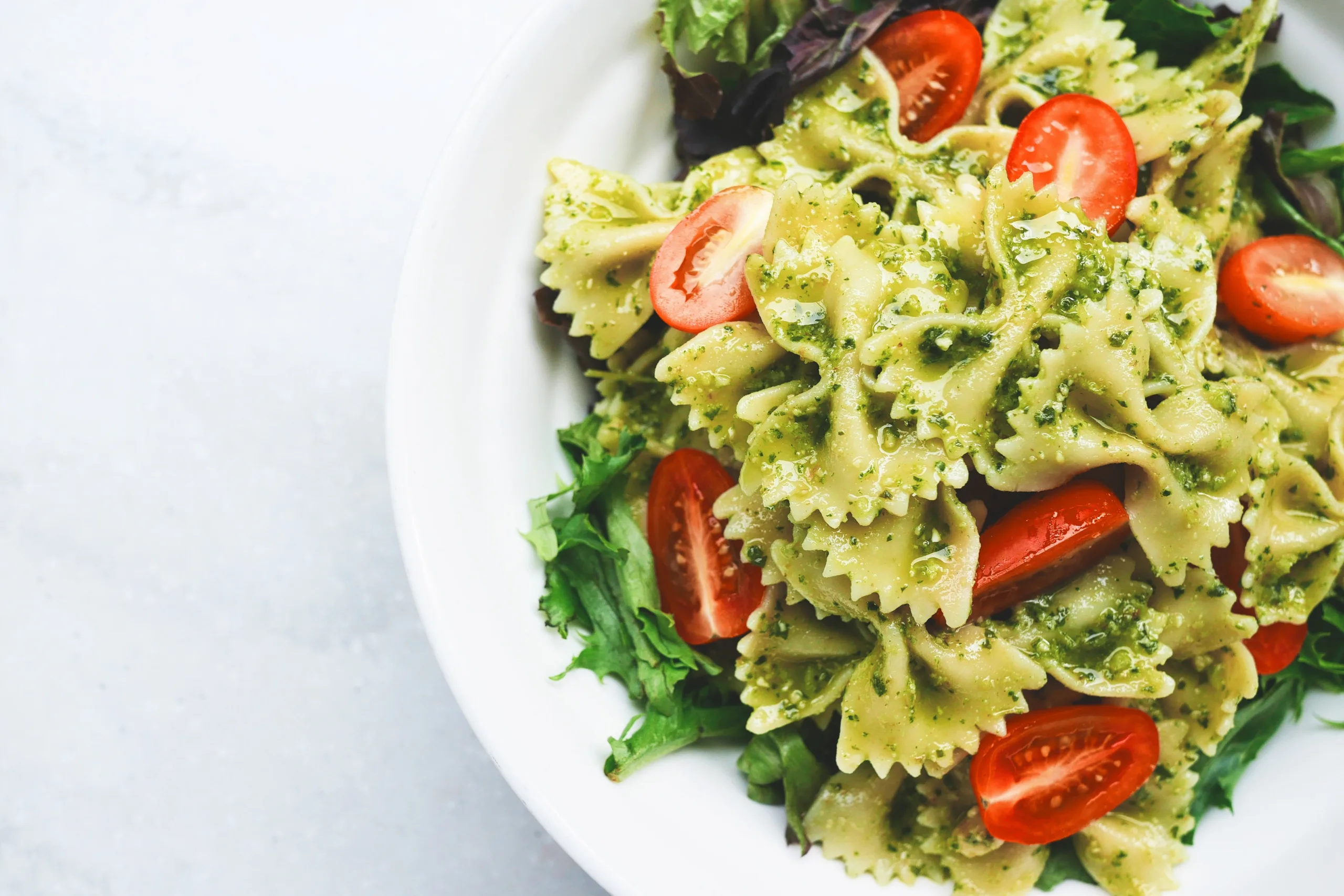 Bow pasta